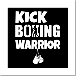 Kick boxing warrior Posters and Art